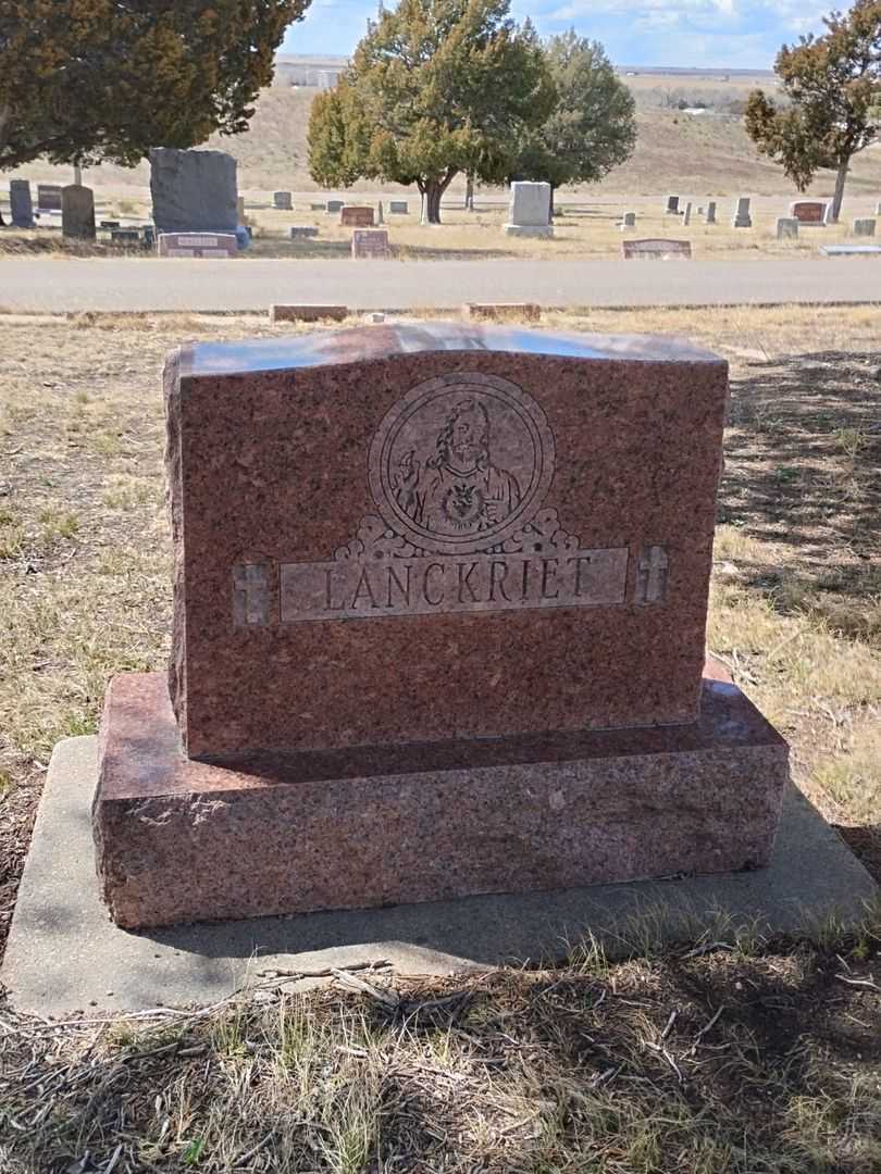 Arthur Lanckriet's grave. Photo 1