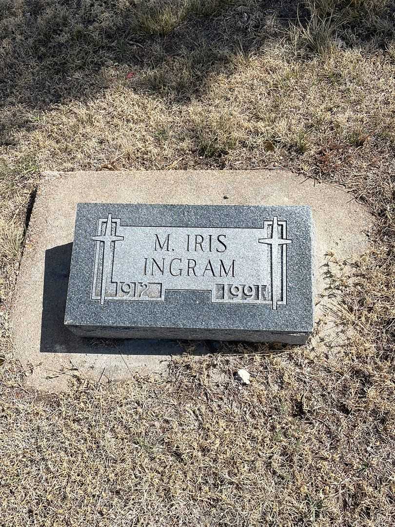M. Iris Ingram's grave. Photo 3