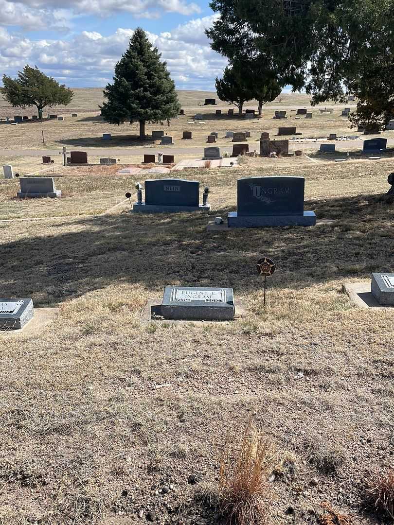 Eugene E. Ingram's grave. Photo 2