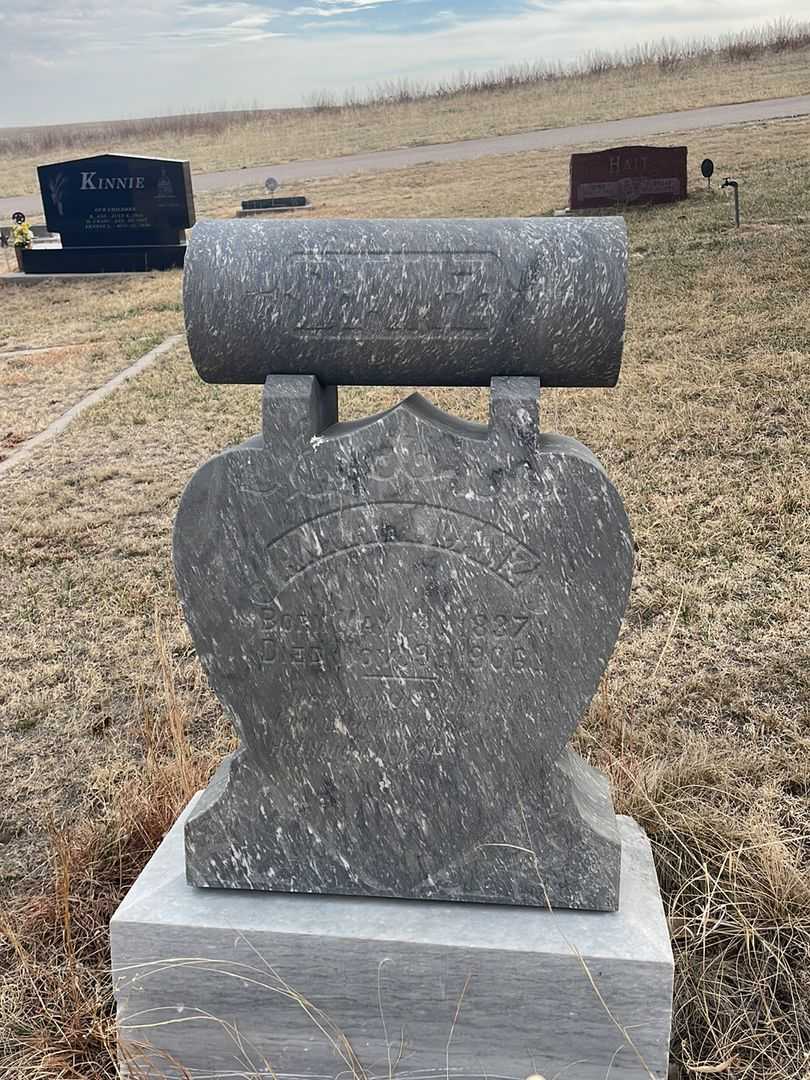 Anna M. Danz's grave. Photo 2