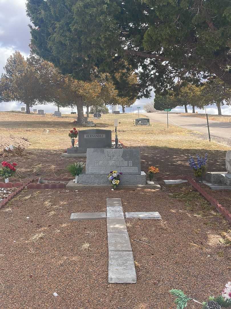 Alfonso Garcia's grave. Photo 1