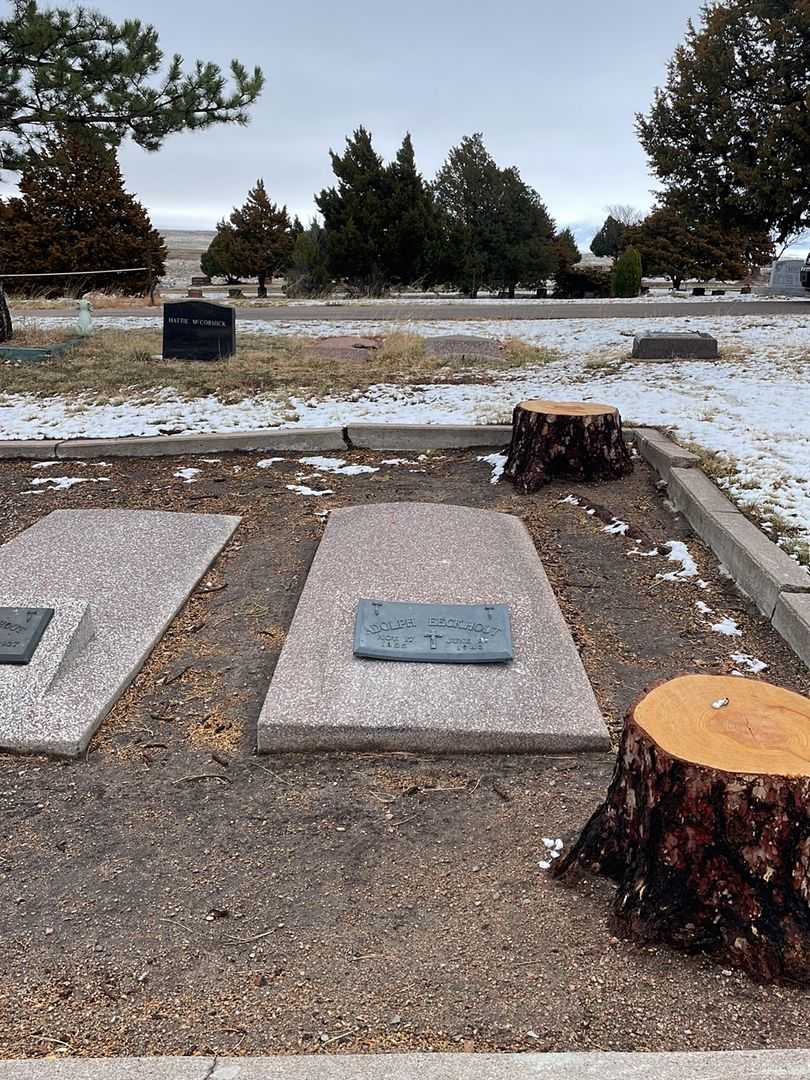 Adolph Eeckhout's grave. Photo 1