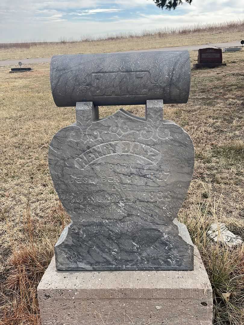 Henry Danz's grave. Photo 2