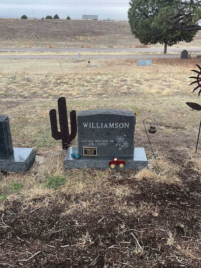 Jimmie Dale Ziegler's grave. Photo 3