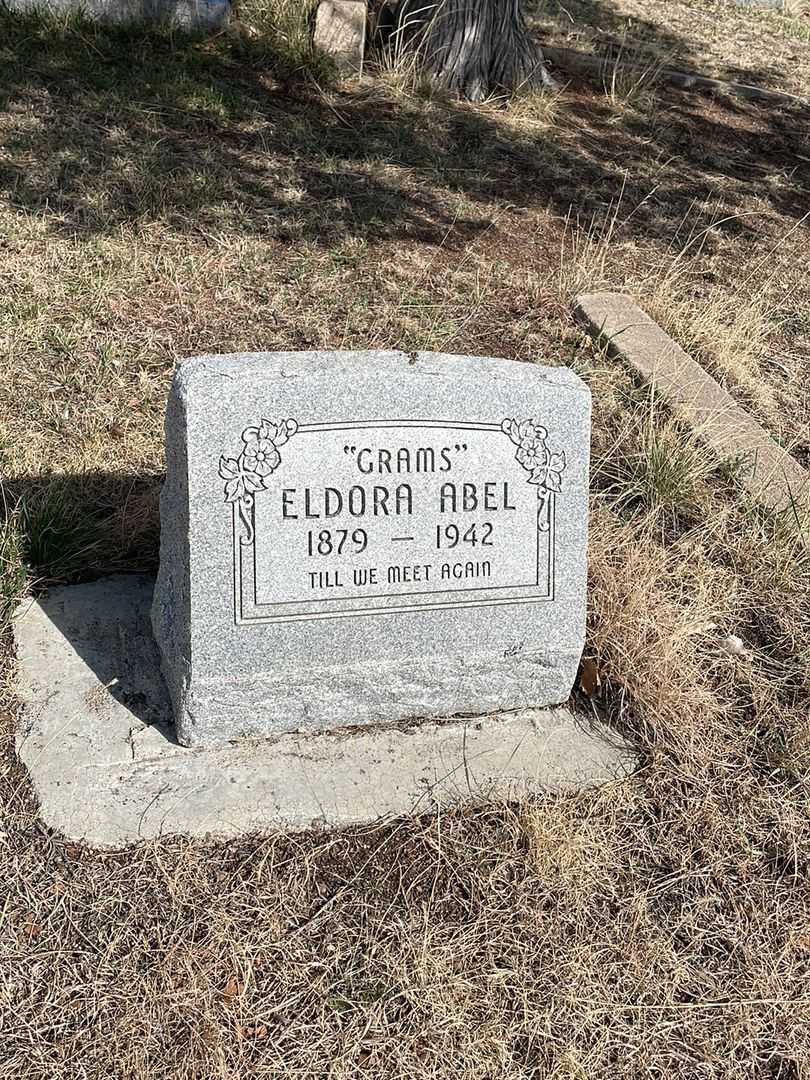 Mary Abel Hansen's grave. Photo 4
