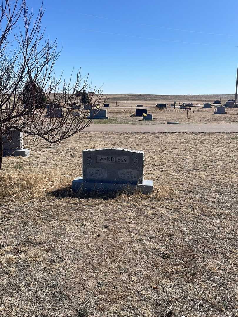 Henry Wandless's grave. Photo 1