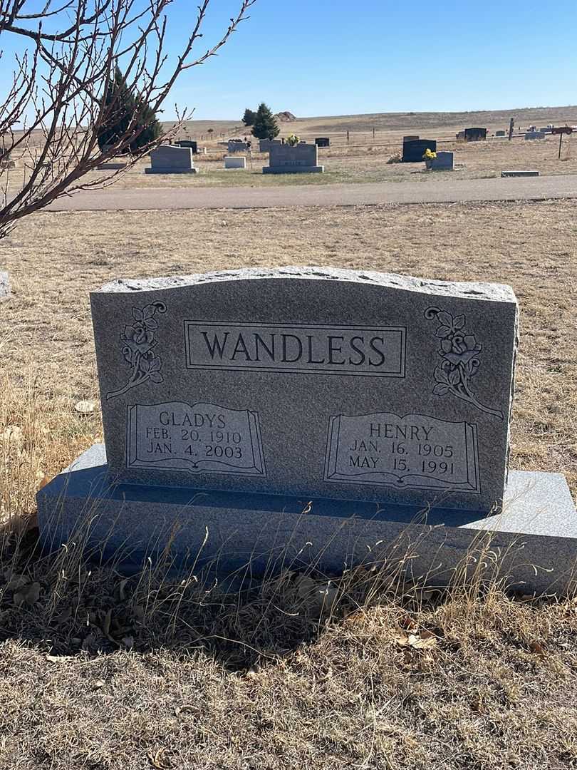 Henry Wandless's grave. Photo 2