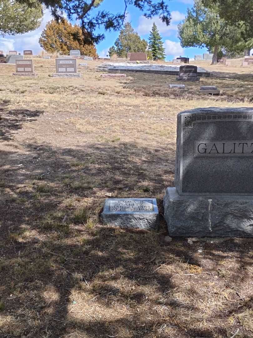 Emma H. Galitz's grave. Photo 2