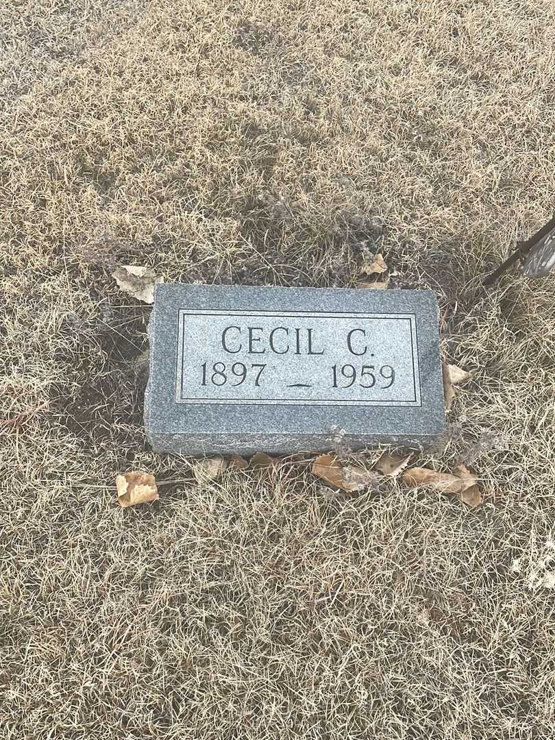 Cecil C. Young's grave. Photo 3