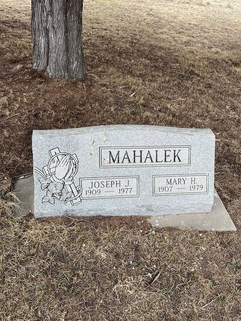Joseph J. Mahalek's grave. Photo 2