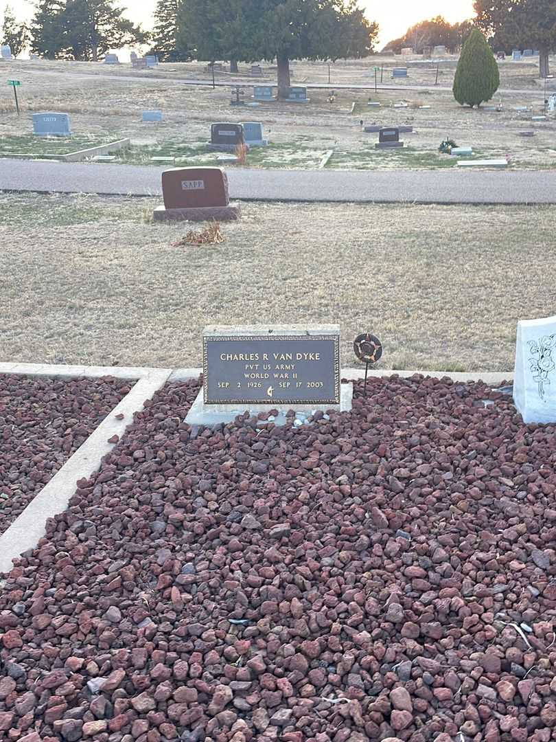 Charles R. "Doc" Van Dyke's grave. Photo 1