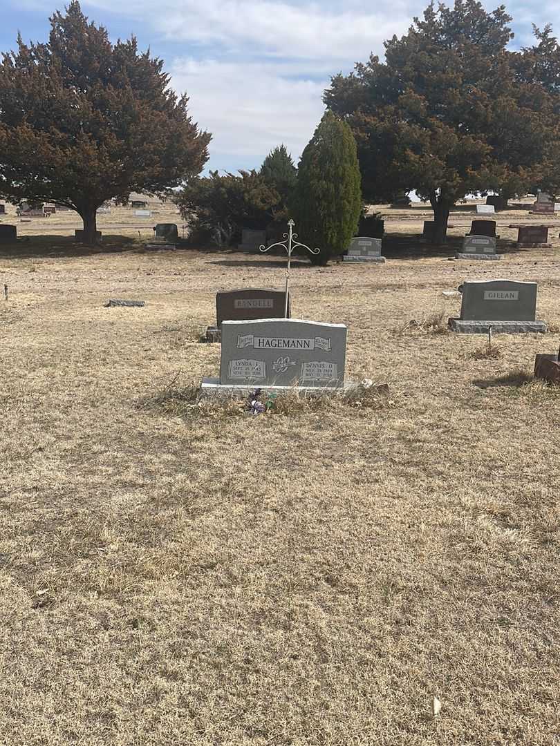Dennis D. Hagemann's grave. Photo 1