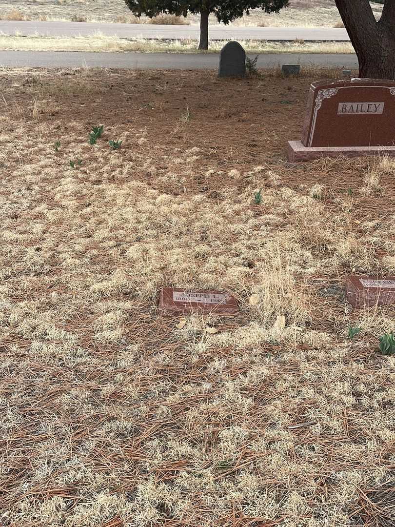 Joseph L. Bailey's grave. Photo 2