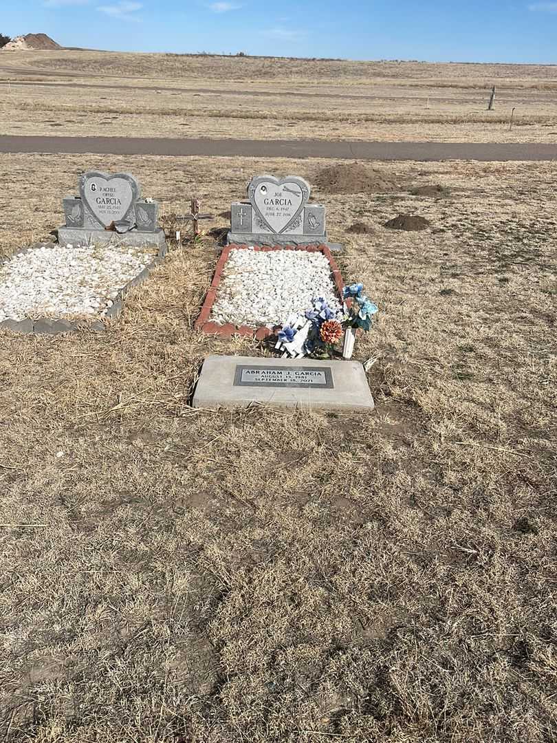 Abraham J. Garcia's grave. Photo 3