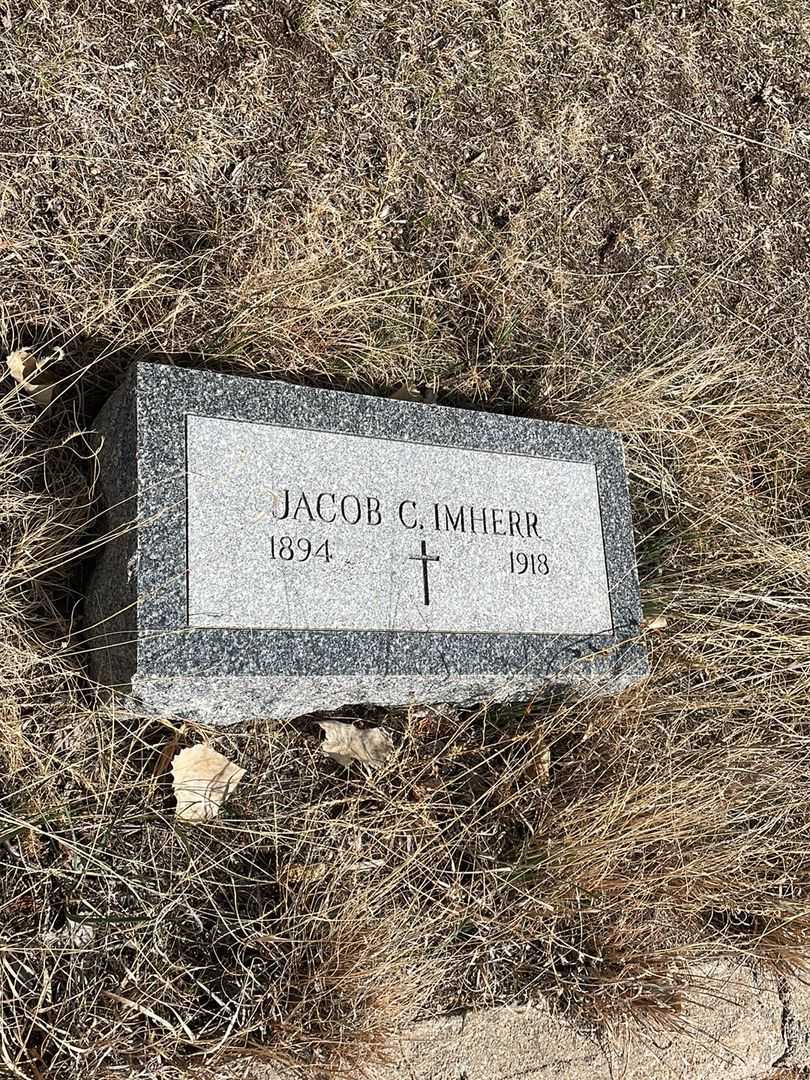 Jacob C. Imherr's grave. Photo 2