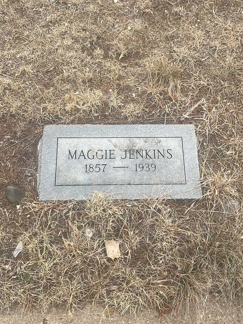 Maggie Jenkins's grave. Photo 2