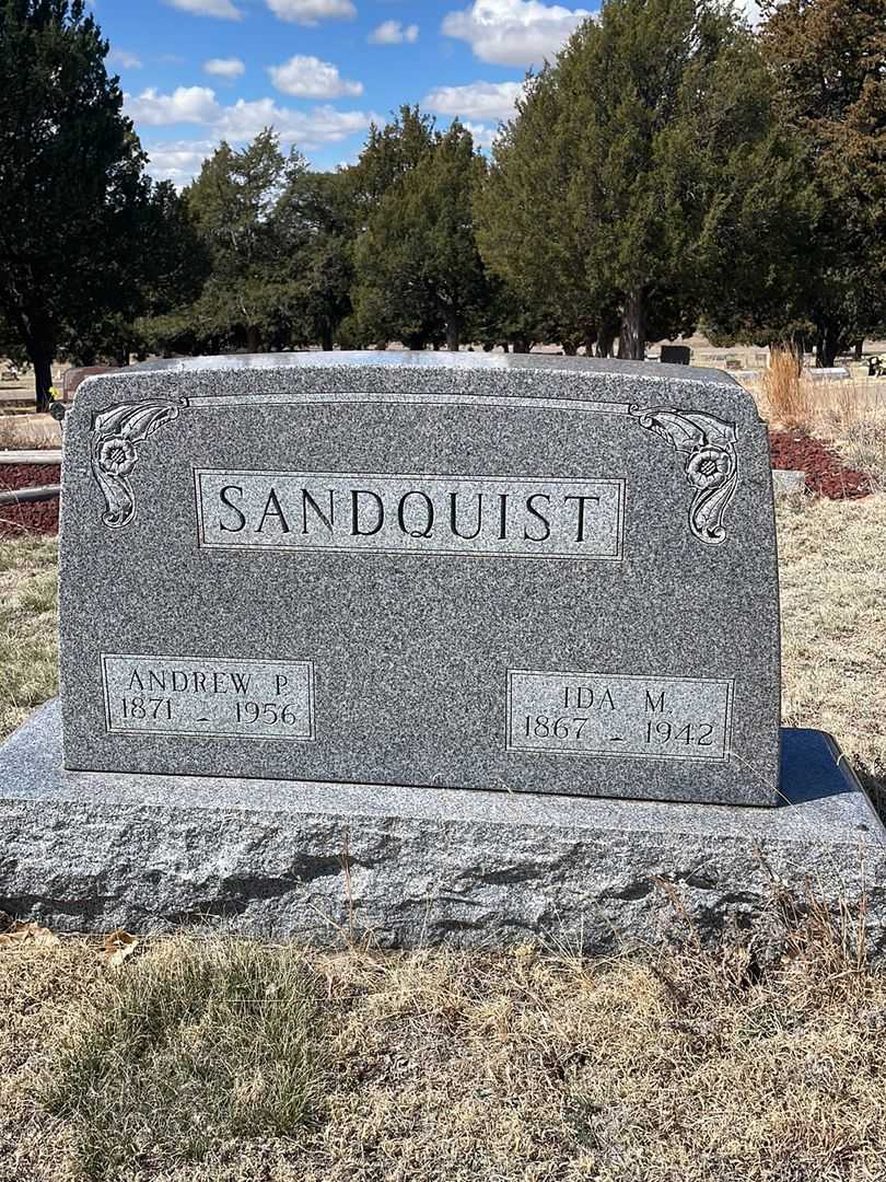 Andrew P. Sandquist's grave. Photo 2