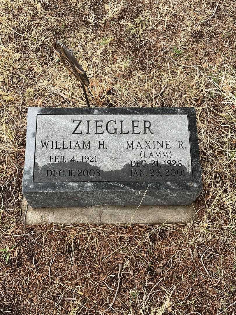 William H. Ziegler's grave. Photo 4