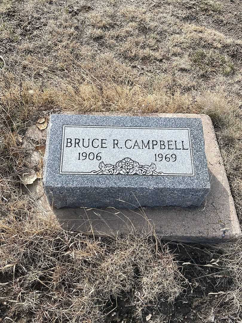 Bruce R. Campbell's grave. Photo 2