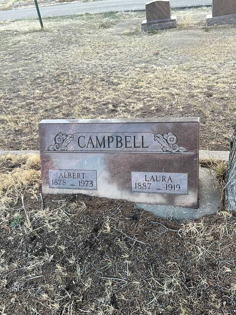 Albert Campbell's grave. Photo 2