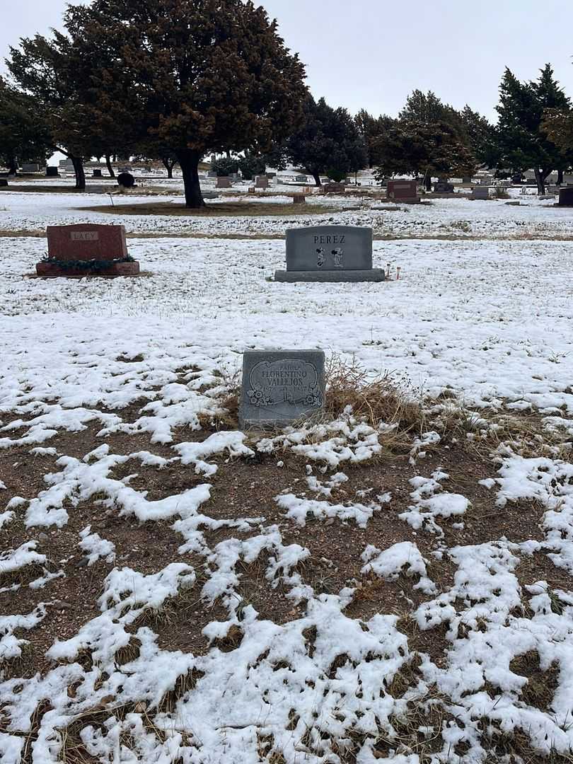 Florentino Vallejos's grave. Photo 1