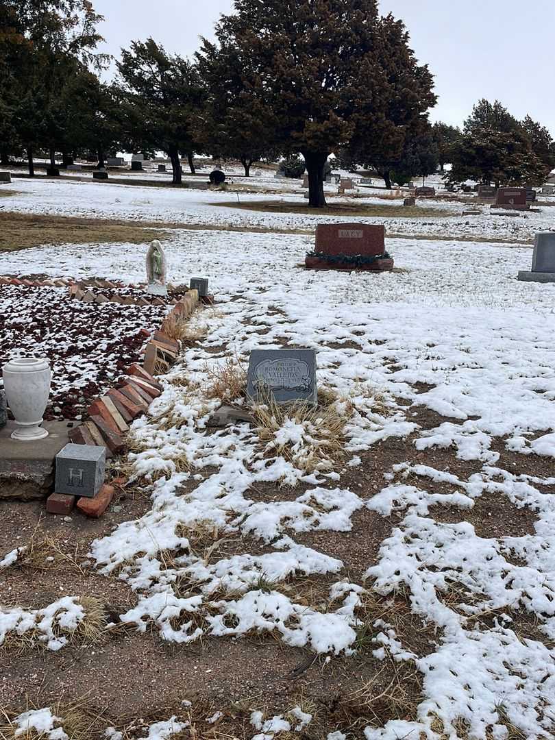 Romoncita Vallejos's grave. Photo 1