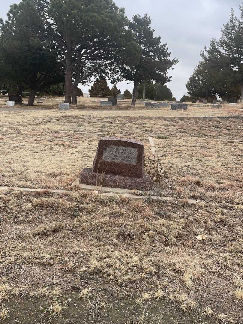 Richard S. Alderson's grave. Photo 1