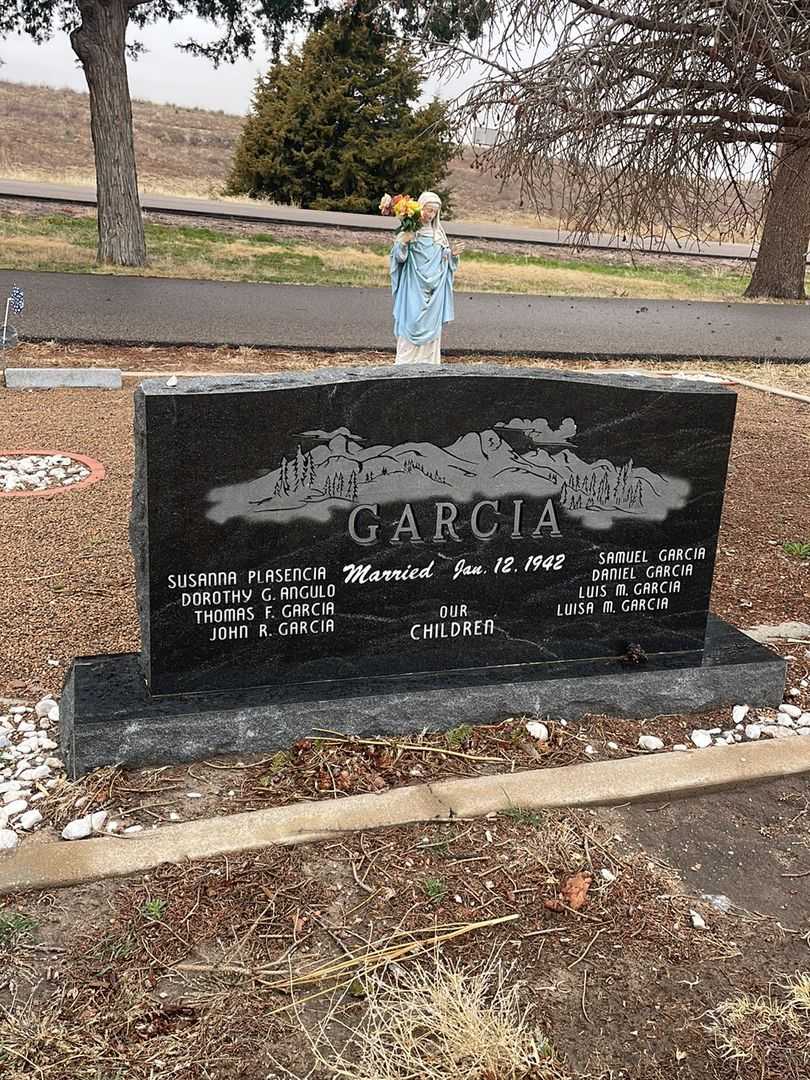 Fransico G. "Frank" Garcia's grave. Photo 3