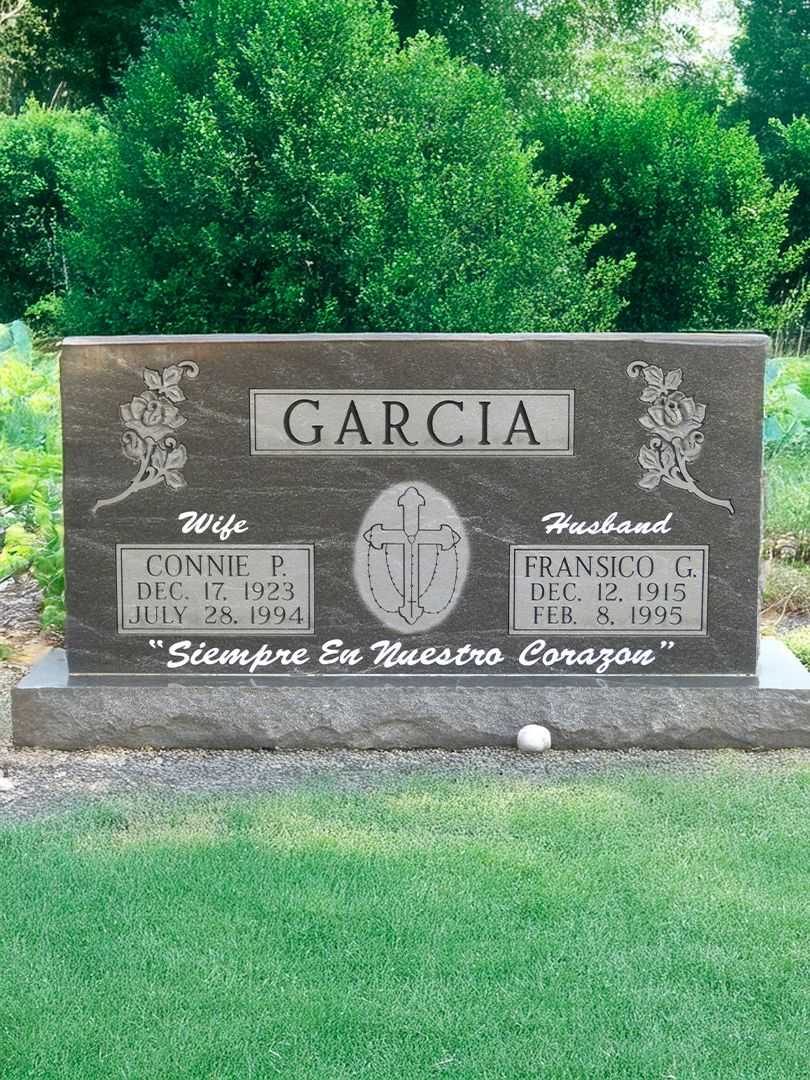 Fransico G. "Frank" Garcia's grave. Photo 2