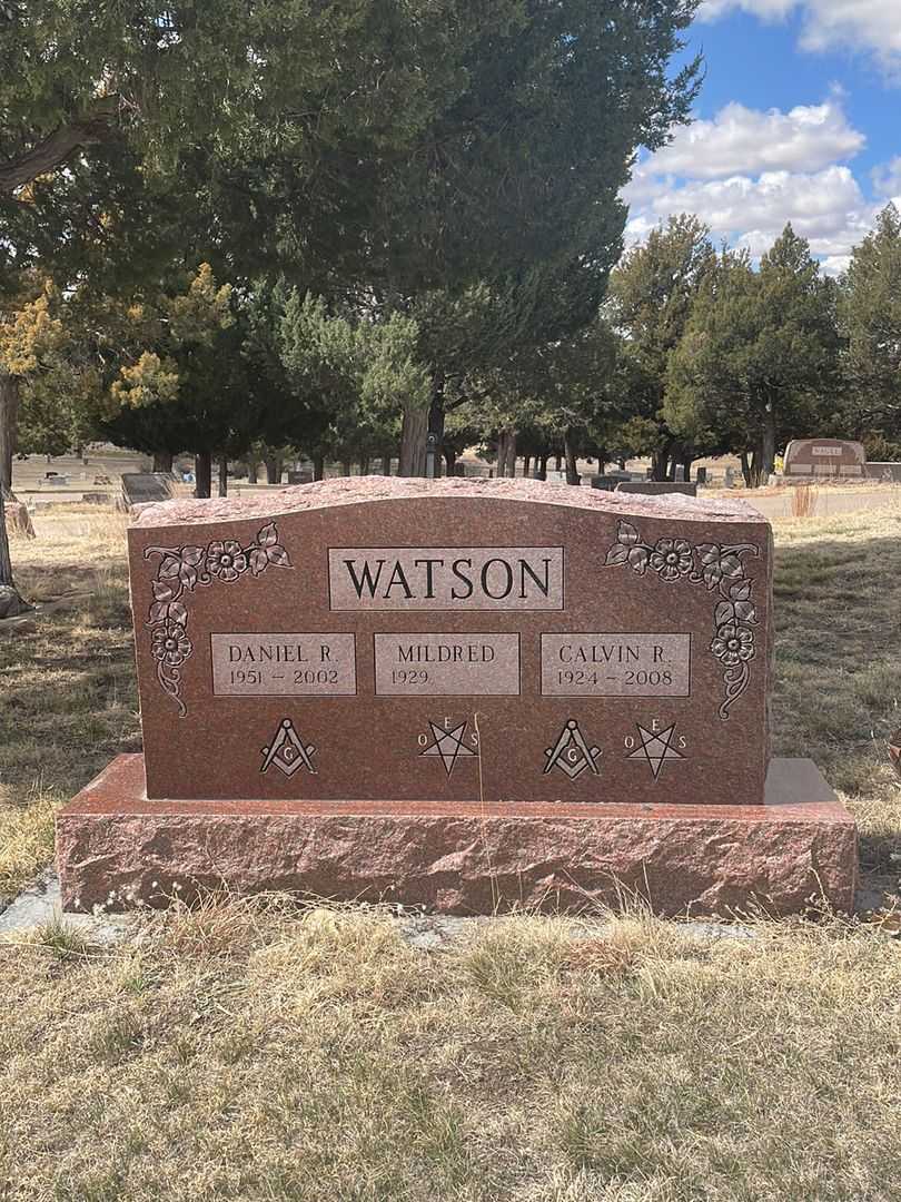 Calvin R. Watson's grave. Photo 2