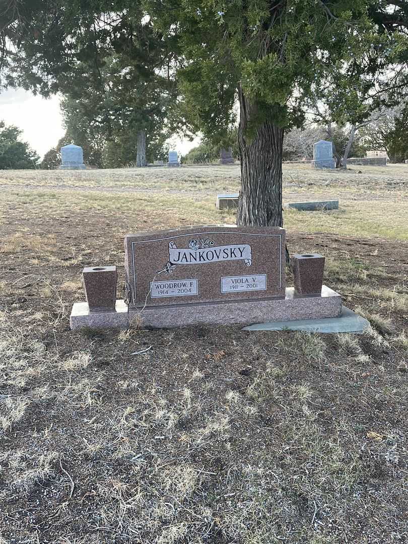 Woodrow F. Jankovsky's grave. Photo 1