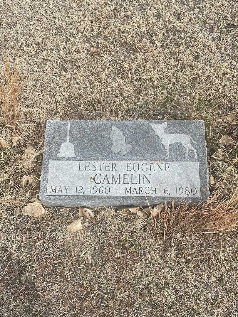 Lester Eugene Camelin's grave. Photo 2