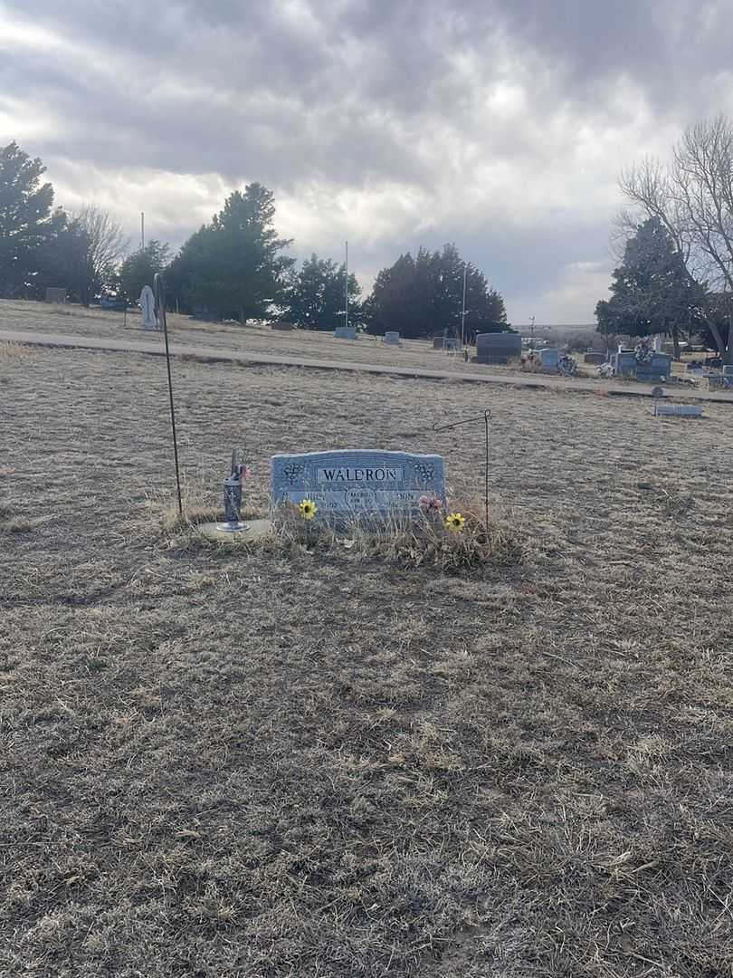 Judy Waldron's grave. Photo 1