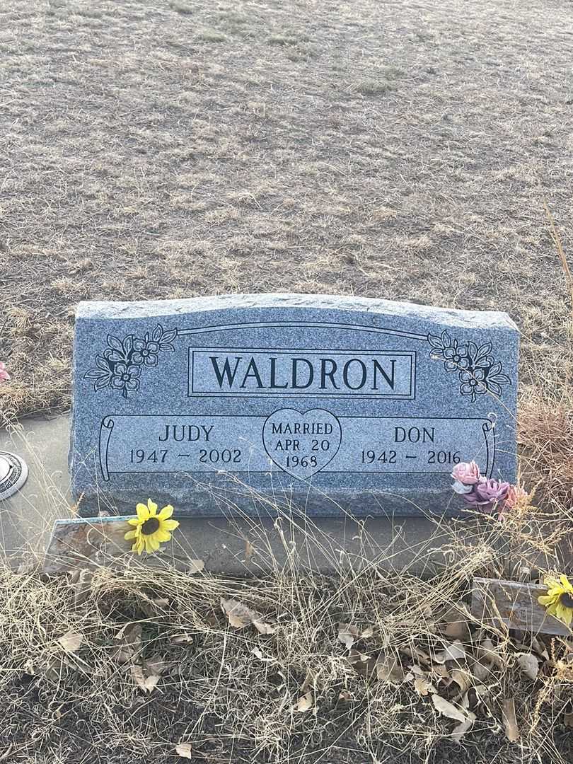 Donald James "Don" Waldron's grave. Photo 2