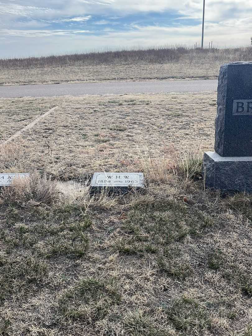 W. H. W. Brown's grave. Photo 2