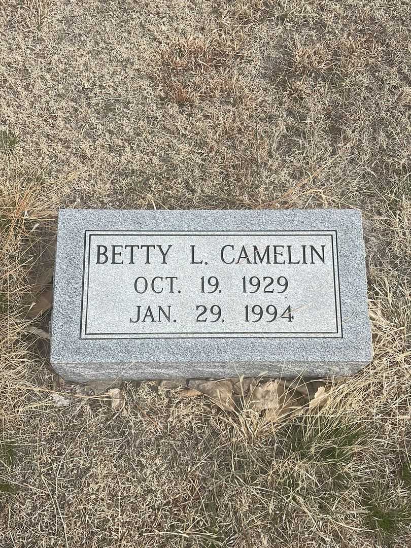 Betty L. Camelin's grave. Photo 2