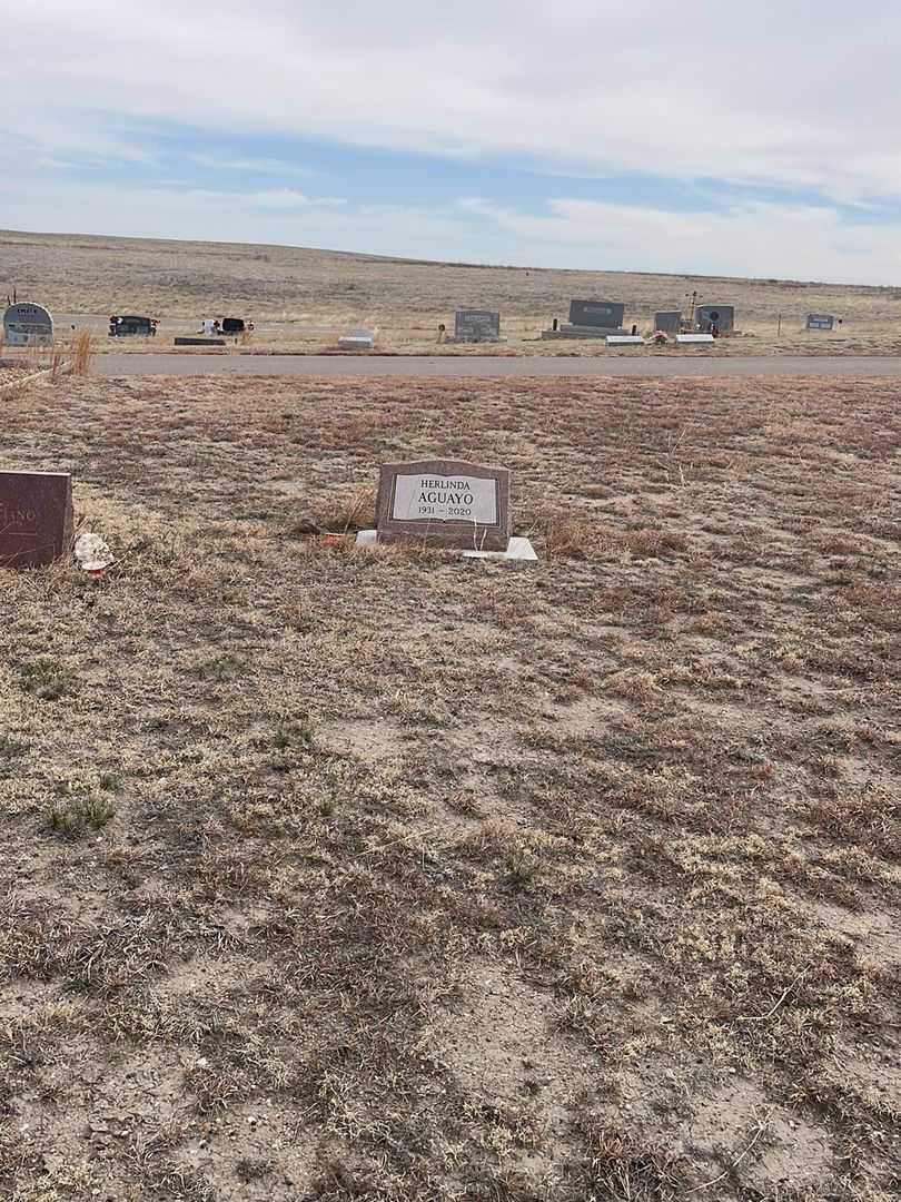 Herlinda Aguayo's grave. Photo 1