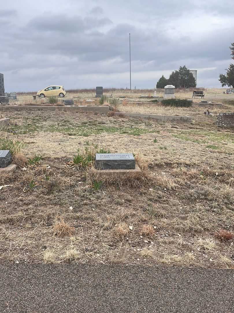 F. Edward Fischer's grave. Photo 1