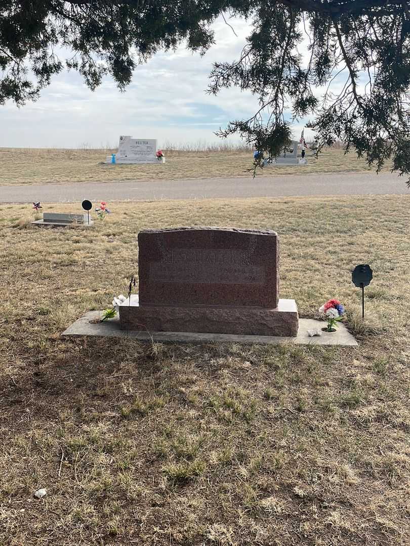 Edward C. Schafer's grave. Photo 1