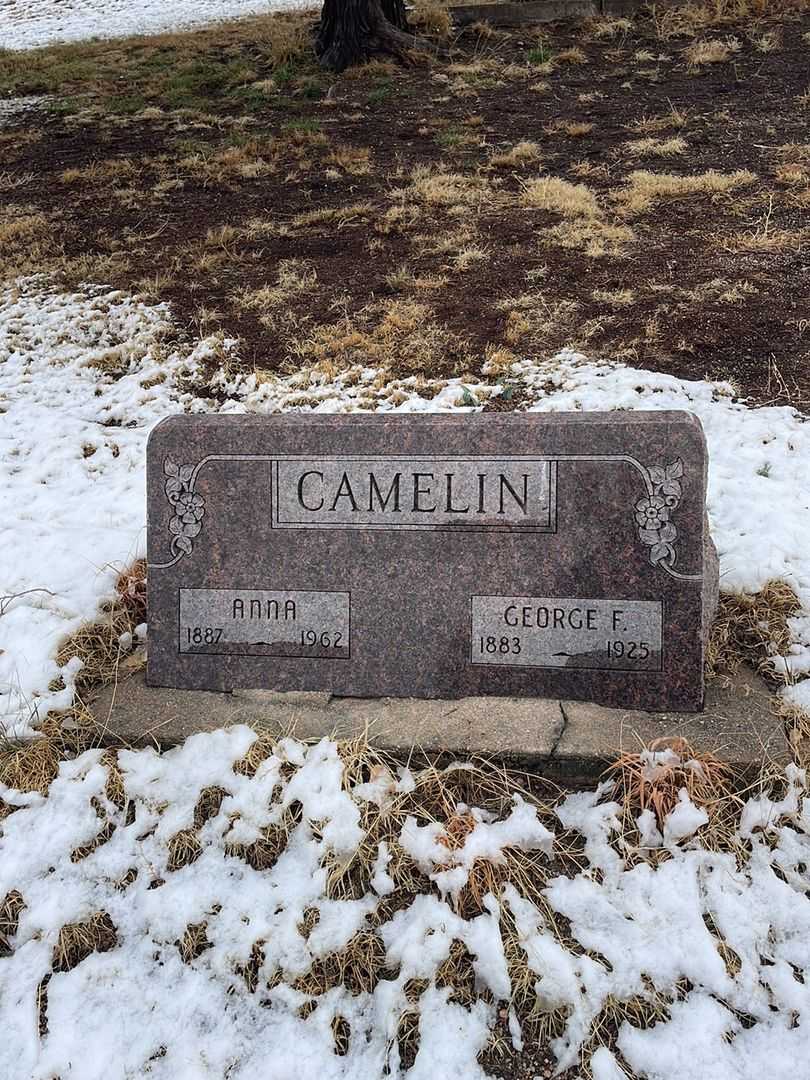 George F. Camelin's grave. Photo 2