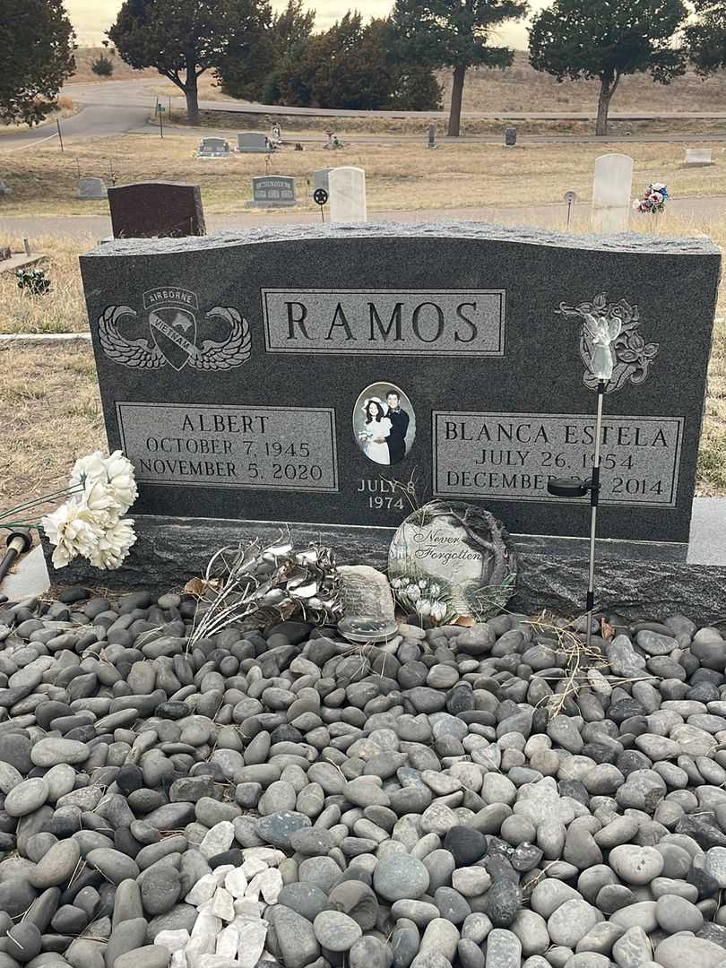 Blanca Estela Ramos's grave. Photo 2