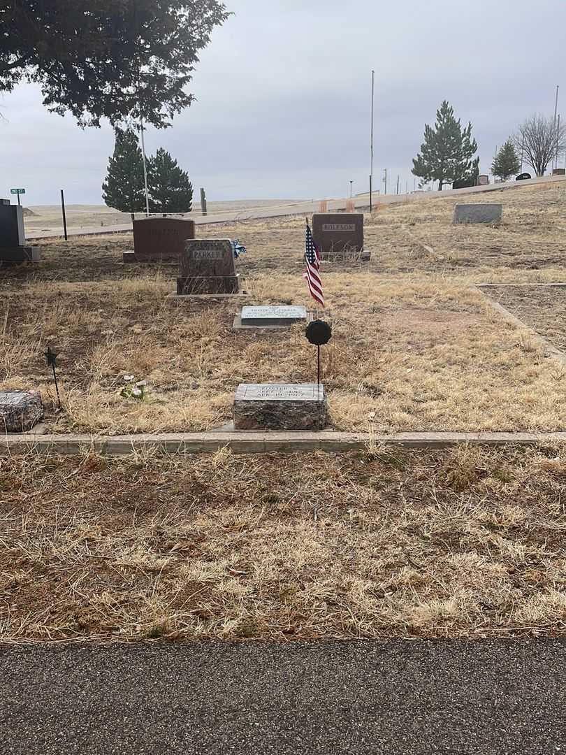Foster W. Parker's grave. Photo 2