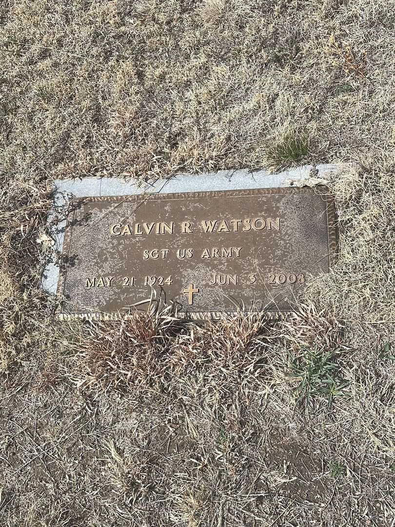 Calvin R. Watson's grave. Photo 3