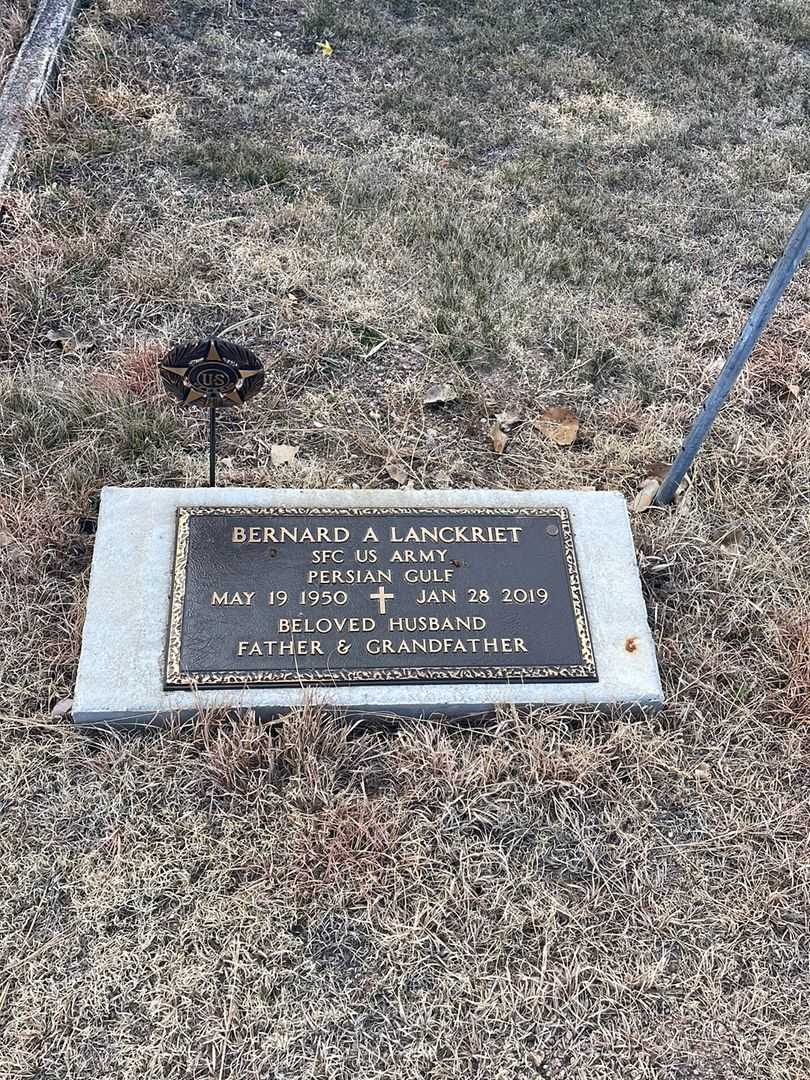 Ann Marie Lanckriet's grave. Photo 2