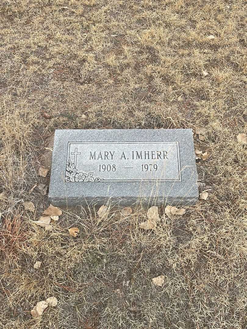Mary A. Imherr's grave. Photo 2