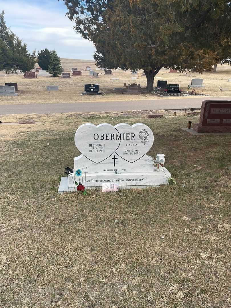 Gary A. Obermier's grave. Photo 1