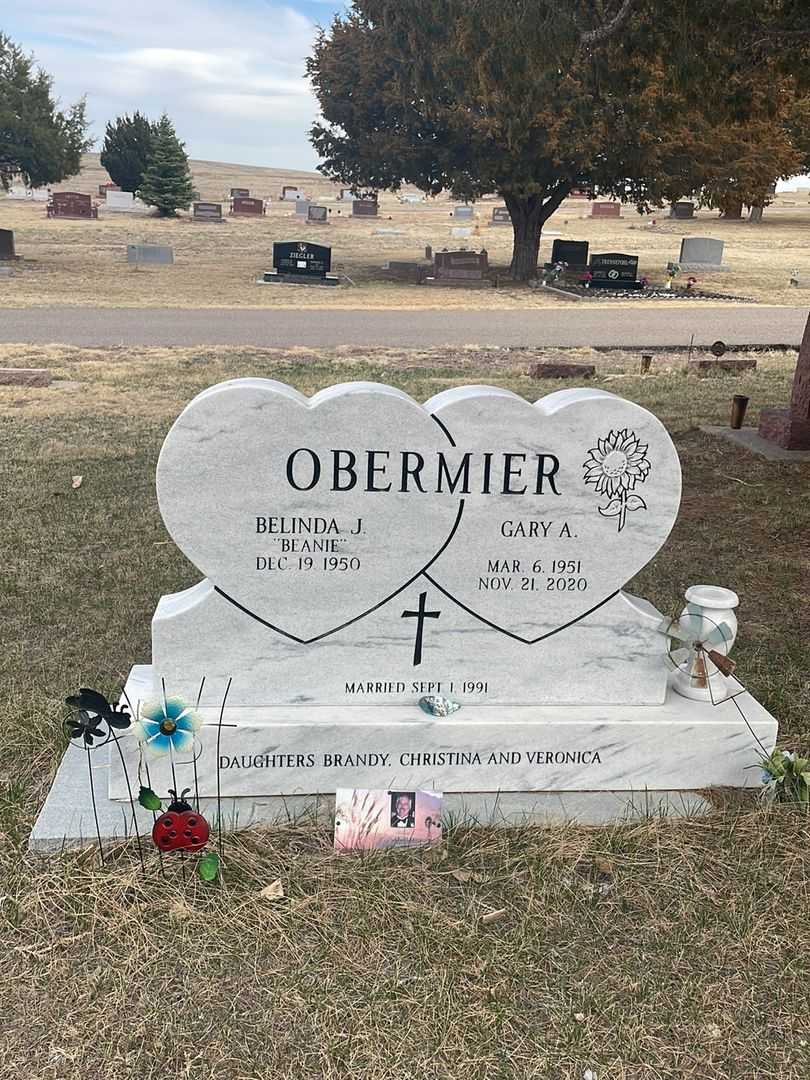 Gary A. Obermier's grave. Photo 2