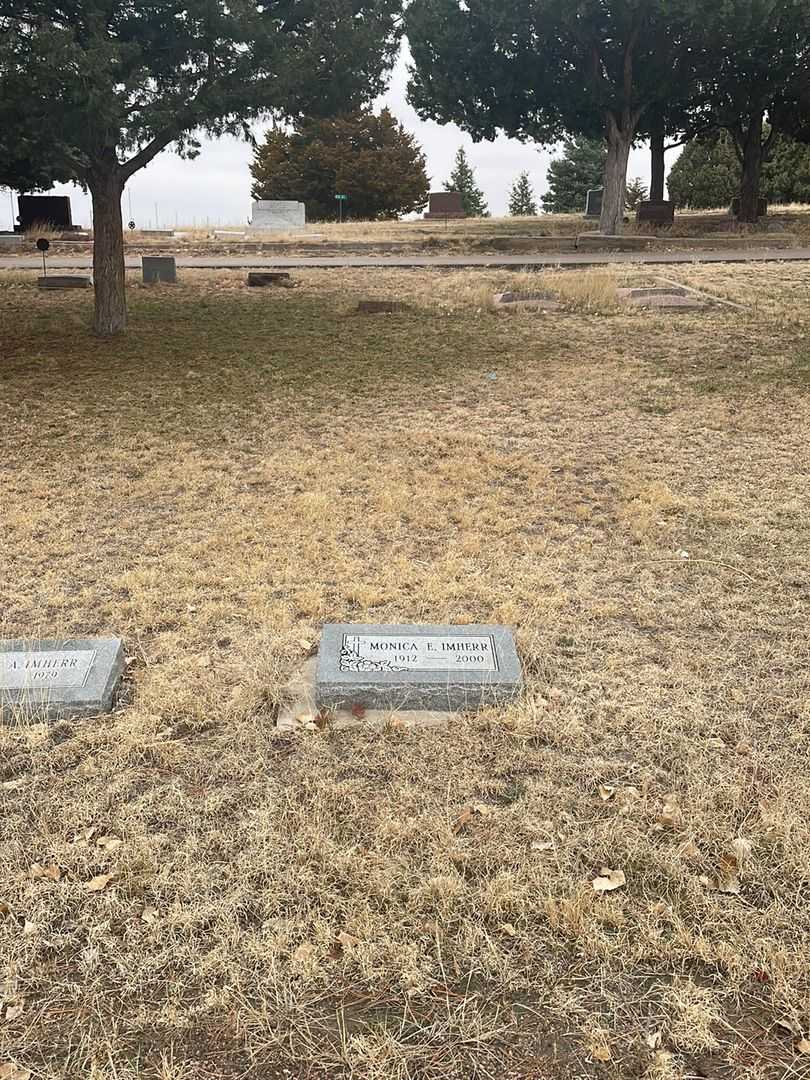 Monica E. Imherr's grave. Photo 1