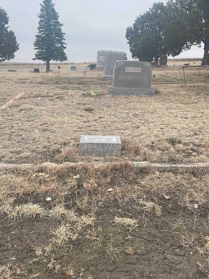 Harriet Ann Keime's grave. Photo 2