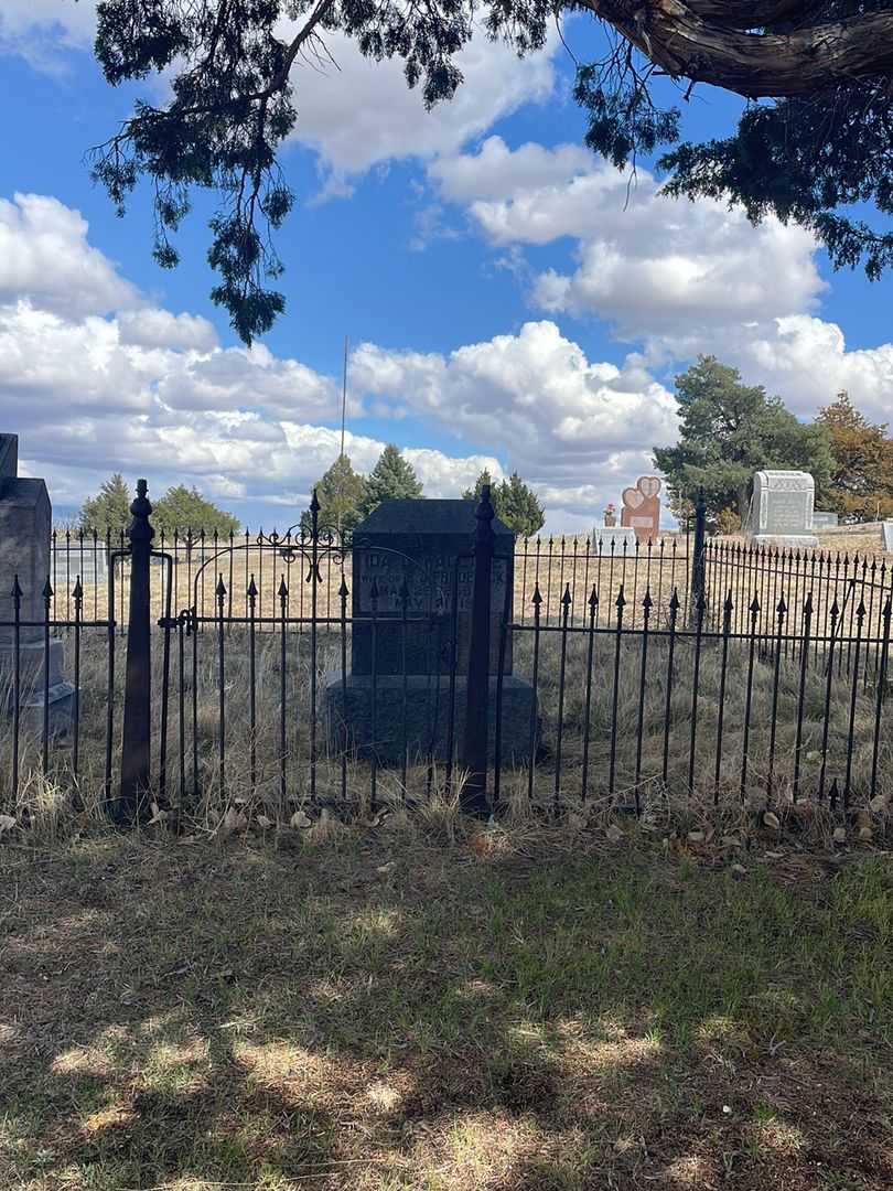 Ida C. Wallace Frederick's grave. Photo 1